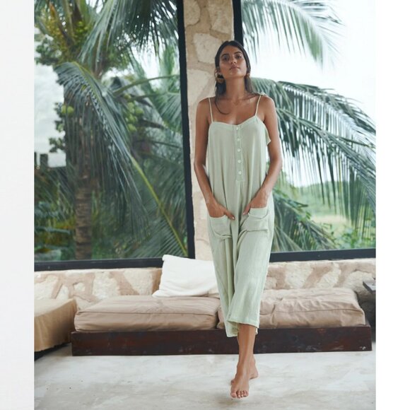 GILLIA NALA DUSTY MINT GAUZE JUMPER NEW SIZE XS - Picture 3 of 6